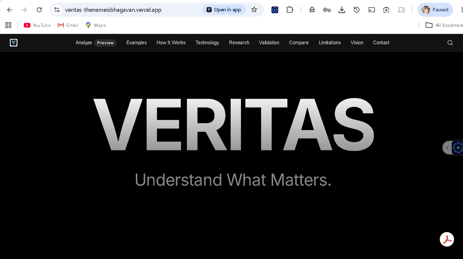 VERITAS